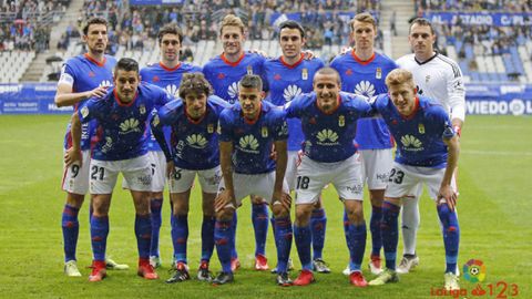 Alineacin del Real Oviedo ante el Alcorcn