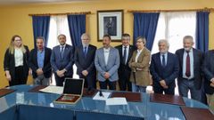 Nombramiento de Rafael L�pez como hijo predilecto de Vilamart�n de Valdeorras.