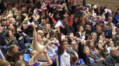 El ambiente en A Malata es diferencial en la Liga Femenina Endesa. 