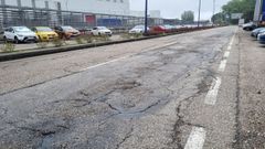 El accidente fue junto a la f�brica de Stellantis