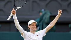 En imágenes, la final de Wimbledon entre Alcaraz y Sinner
