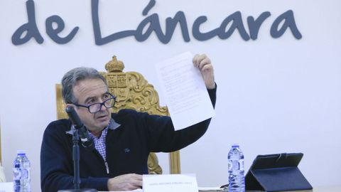Darío Piñeiro es alcalde de Láncara desde el 2007