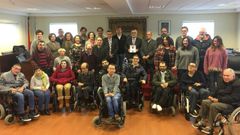 Aspace recibi� la medalla de oro del Concello de Sada hace dos a�os