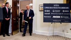 El presidente de EE.UU., Donald Trump, en la Casa Blanca.