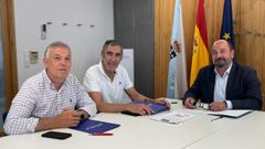 Responsables de Aprometur con Merelles.