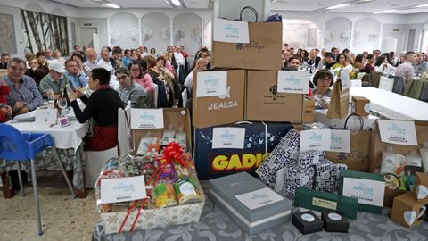 Celebracin del 25 aniversario de la asociacin AMICOS en el  Restaurante Trapeiro, Lousame
