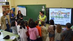 Alumnos de Culleredo recibir&aacute;n formaci&oacute;n para ir de manera segura a clase caminando.