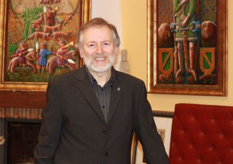 El historiador Alfredo Erias inaugur� ayer en el lugar abegond�s de Presedo su museo Xente no Cami�o.