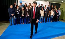 Feijoo present� en Pontevedra la candidatura que �l mismo encabeza al Parlamento de Galicia.