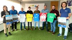 Los implicados en la carrera presentaron la cita.