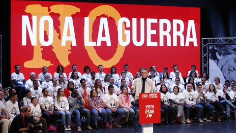El secretario general del PSOE y presidente del Gobierno, Pedro S�nchez