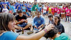 FESTAS DE GUADALUPE.Las Juadalupe�as realizaron todo tipo de juegos