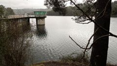 Imagen de archivo del embalse de Eiras el pasado marzo
