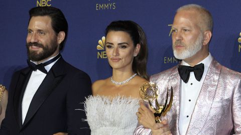 Emmy 2018: Edgar Ramirez, Penlope Cruz y Ryan Murphy