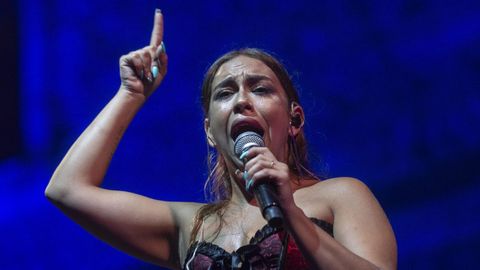 María Terremoto, en un concierto el pasado verano