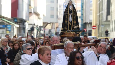 Viacrucis procesional de la parroquia de San Francisco Javier de A Coru�a