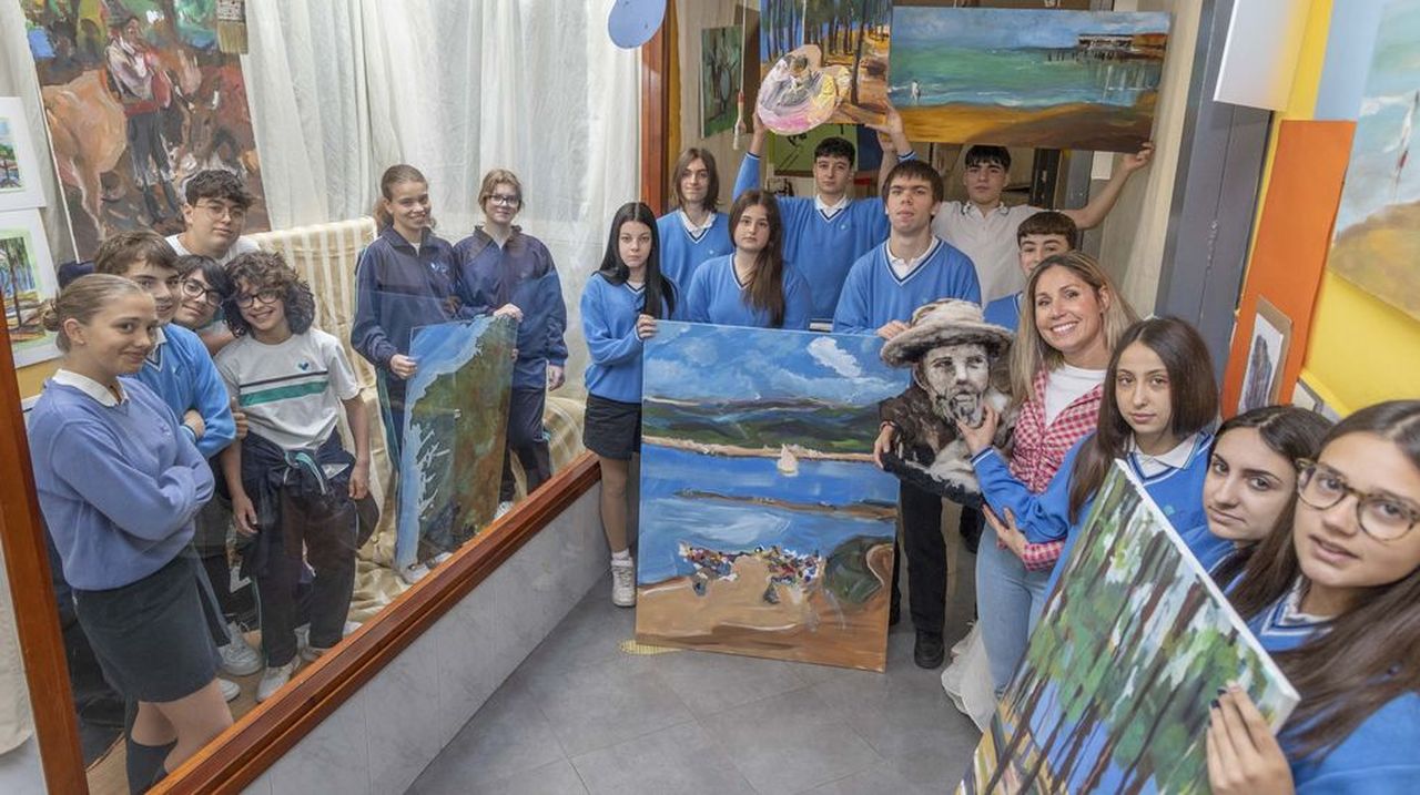 Este colegio de Santiago se ha convertido en un pequeño museo dedicado a Sorolla