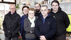 Fina G�mez codirige el negocio familiar que fund� su padre (a su izquierda), recientemente fallecido