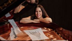 Elsa Muñiz actúa en Boimorto en el festival que promueve Luz Casal.