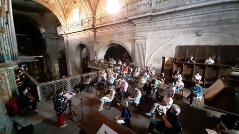 Imagen durante la presentaci�n del viernes