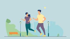 La OMS recomienda 150 minutos de ejercicio moderado a la semana.