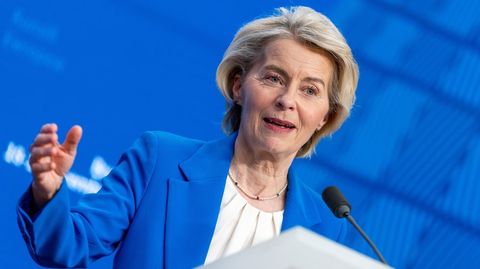 La presidenta de la Comisi&oacute;n Europea, Ursula von der Leyen
