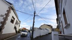 En A Illa el alumbrado p�blico tambi�n sufri� las consecuencias del temporal; por ahora hay que reparar unas cincuenta farolas