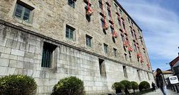 El centro mont� una instalaci�n de arquitectura ef�mera, que puede verse estos d�as.