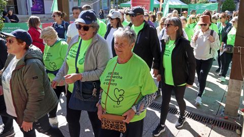 ANDAINA SOLIDARIA CONTRA EL CANCER ORGANIZADA POR LA ASOCIACION DE RIBEIRA