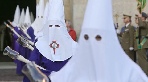 Salida de la procesin del Buen Jess, en Lugo