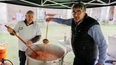 Hasta 400 personas disfrutaron de las fabas de Celanova