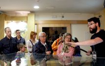 En museos como el de Neix�n, las visitas aumentan en d�as lluviosos como los �ltimos. 