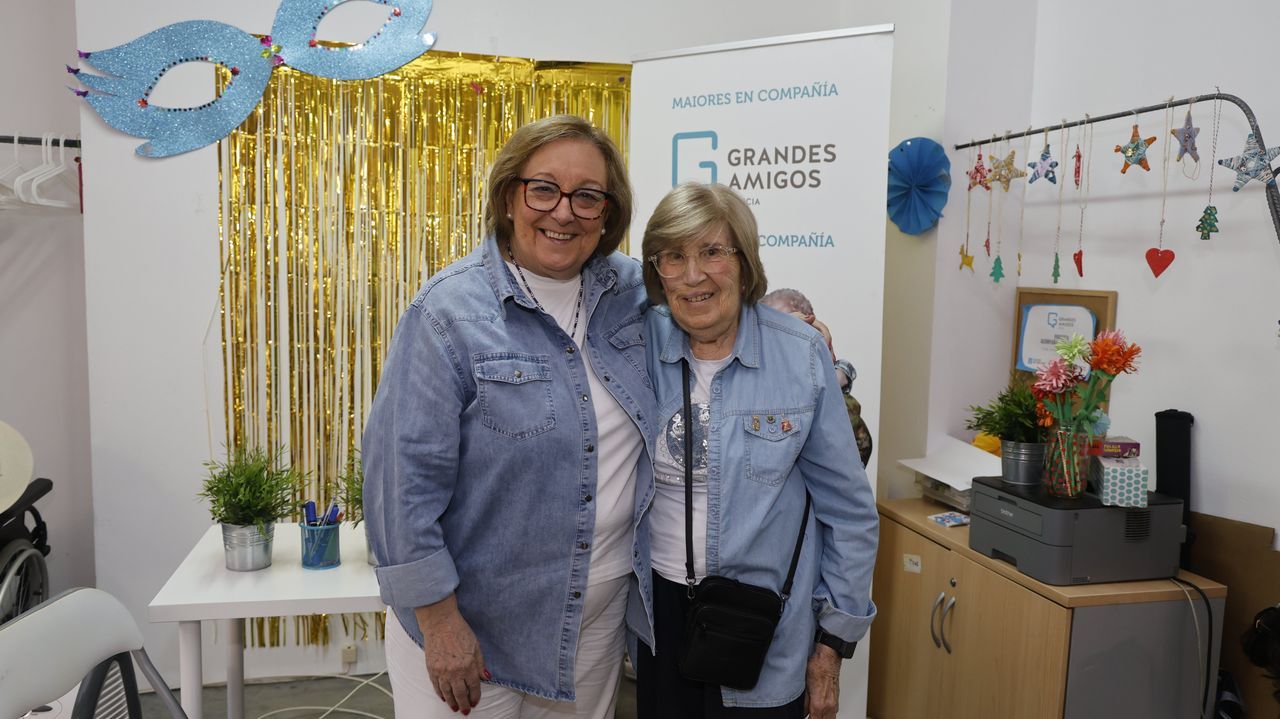 Maribel y Concha, dos amigas que vencen la soledad con 85 y 94 años