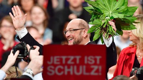 Schulz, exultante