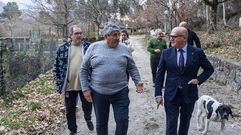 Jos� Albino Bastos, candidato del PP por Entrimo, y Jos� Manuel Baltar