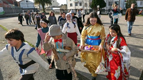 Fiestas de carnavales en los colegios de Barbanza