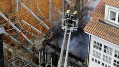 Incendio en la calle Cordeler�a