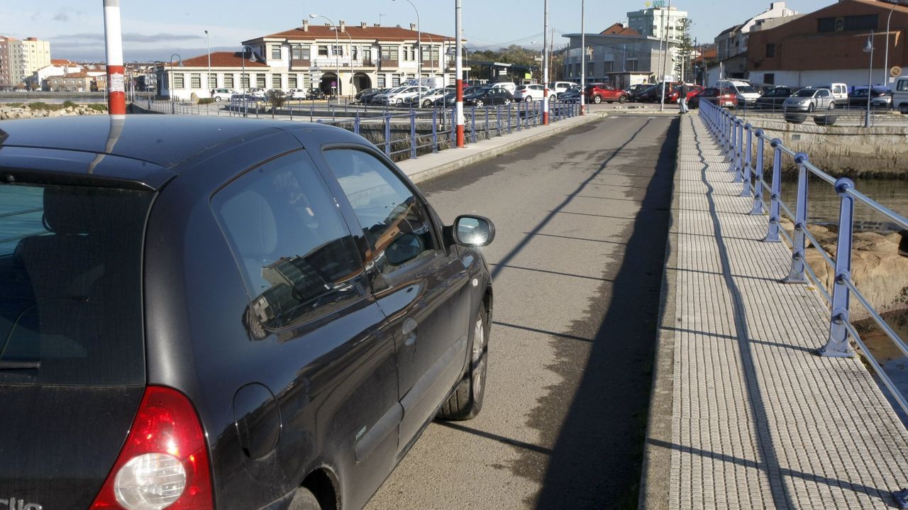 Cierra el acceso a As Goritas por las obras de refuerzo del puente