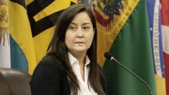 La activista hispanovenezolana Roc�o San Miguel