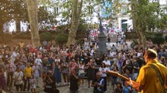 Imagen de archivo de un concierto del Noroeste en la plaza de Azc�rraga durante el 2023
