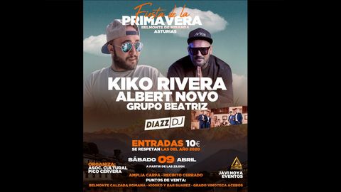 Cartel  Fiesta de la Primavera 2022