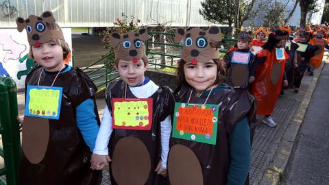 Fiestas de carnavales en los colegios de Barbanza