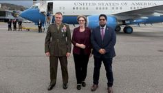 Donovan a su llegada a Venezuela.