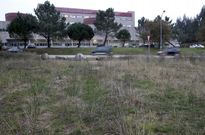 La parcela cedida por Fundiciones Rey tiene espacio para 140 plazas de aparcamiento. 