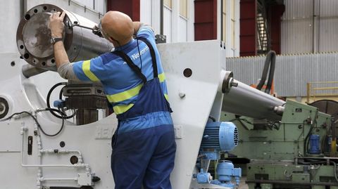 La f�brica de Turbinas de Navantia -en foto de archivo- est� ubicada en el astillero ferrolano