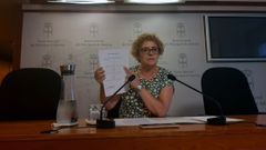 La diputada del PP en la Junta General del Principado Gloria Garc�a 
