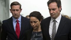 Carneiro, durante la sesi�n del juicio este martes