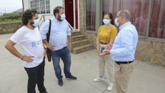 Cristina Pichel ya estuvo en O Couto a principios de agosto