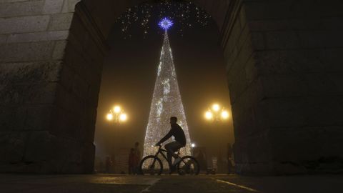 Alumbrado de Navidad en Lugo