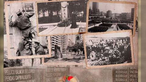 Detalle del cartel de la presentaci�n del documental �Valeru na Memoria�